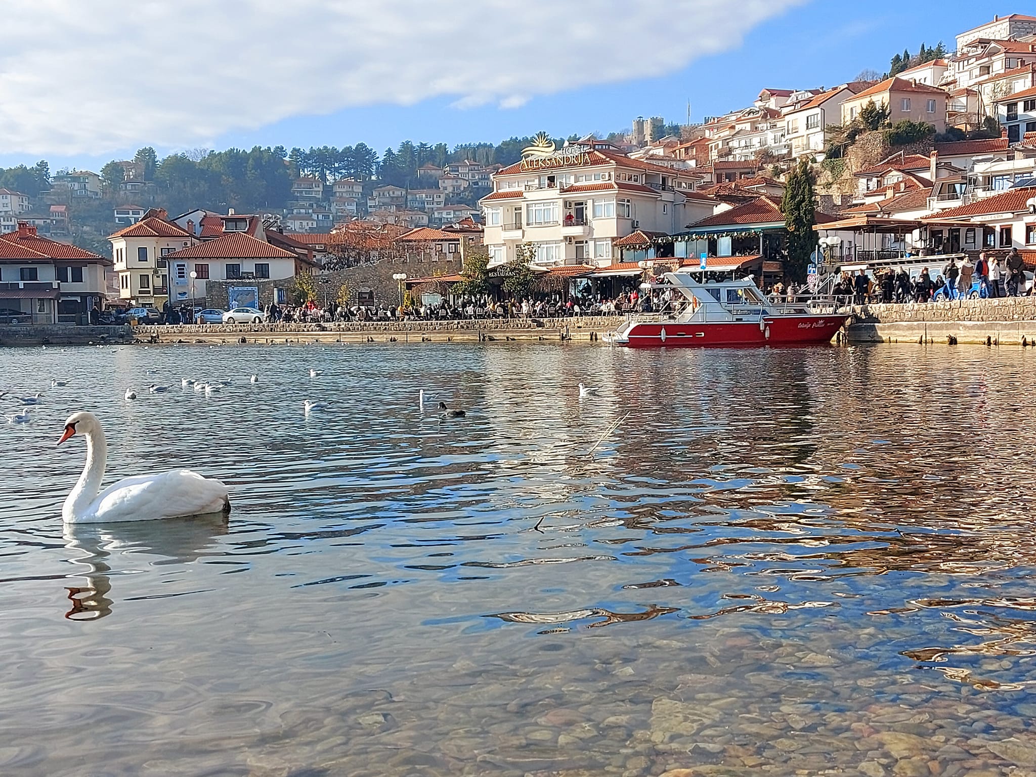 Sejur 5 zile pe Plaja Lacului Ohrid Hotel 4 stele cu piscina si demipensiune